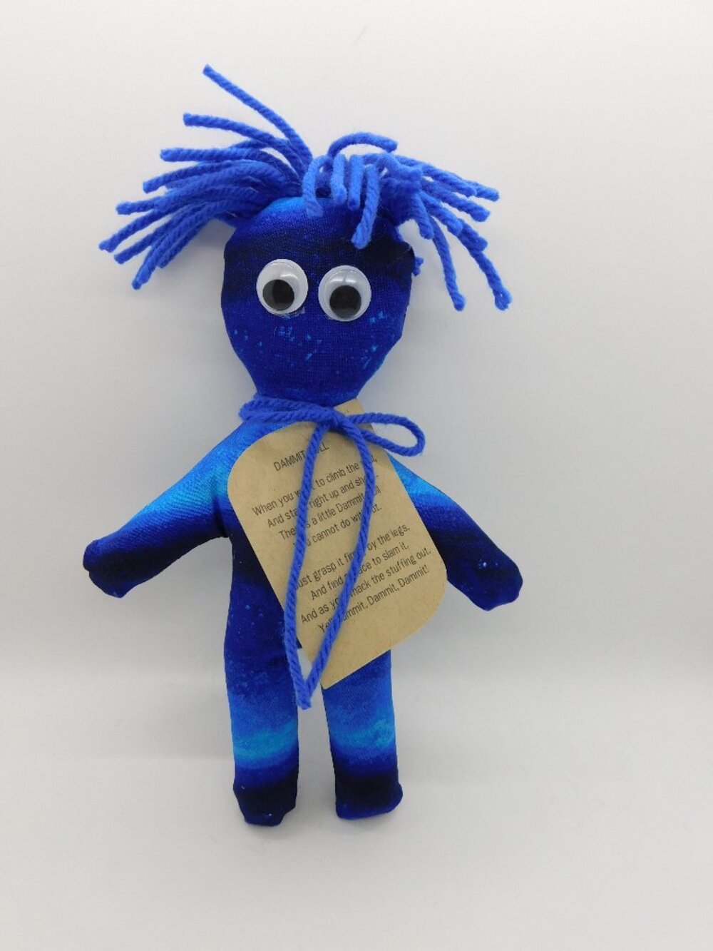 Blue Sea Dammit Doll